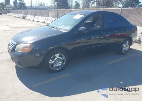 2009 Kia Spectra Ex from USA, damaged, VIN KNAFE222895642503